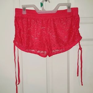 Lace Swim cover up shorts